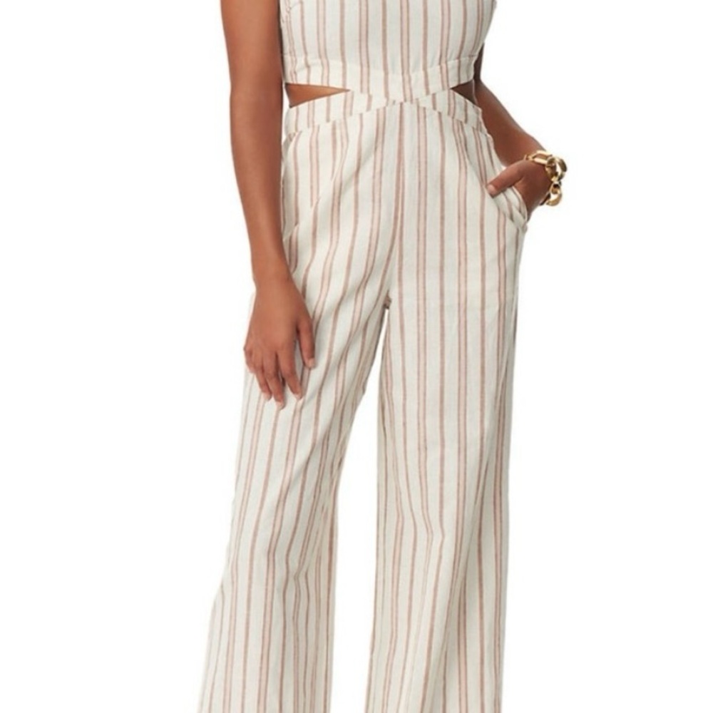 Sam Edelman Striped Jumpsuit sz 31/12